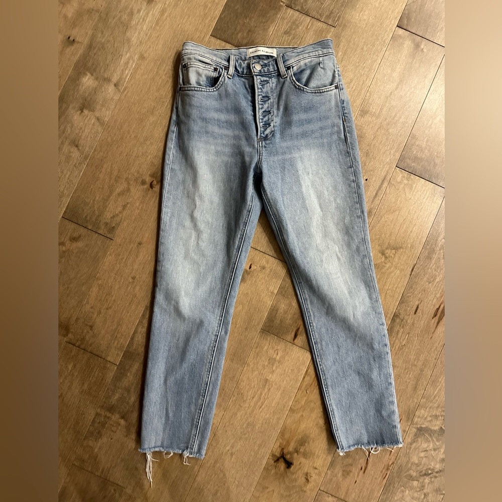 Aritzia Denim Forum Yoko High Rise Slim Jeans